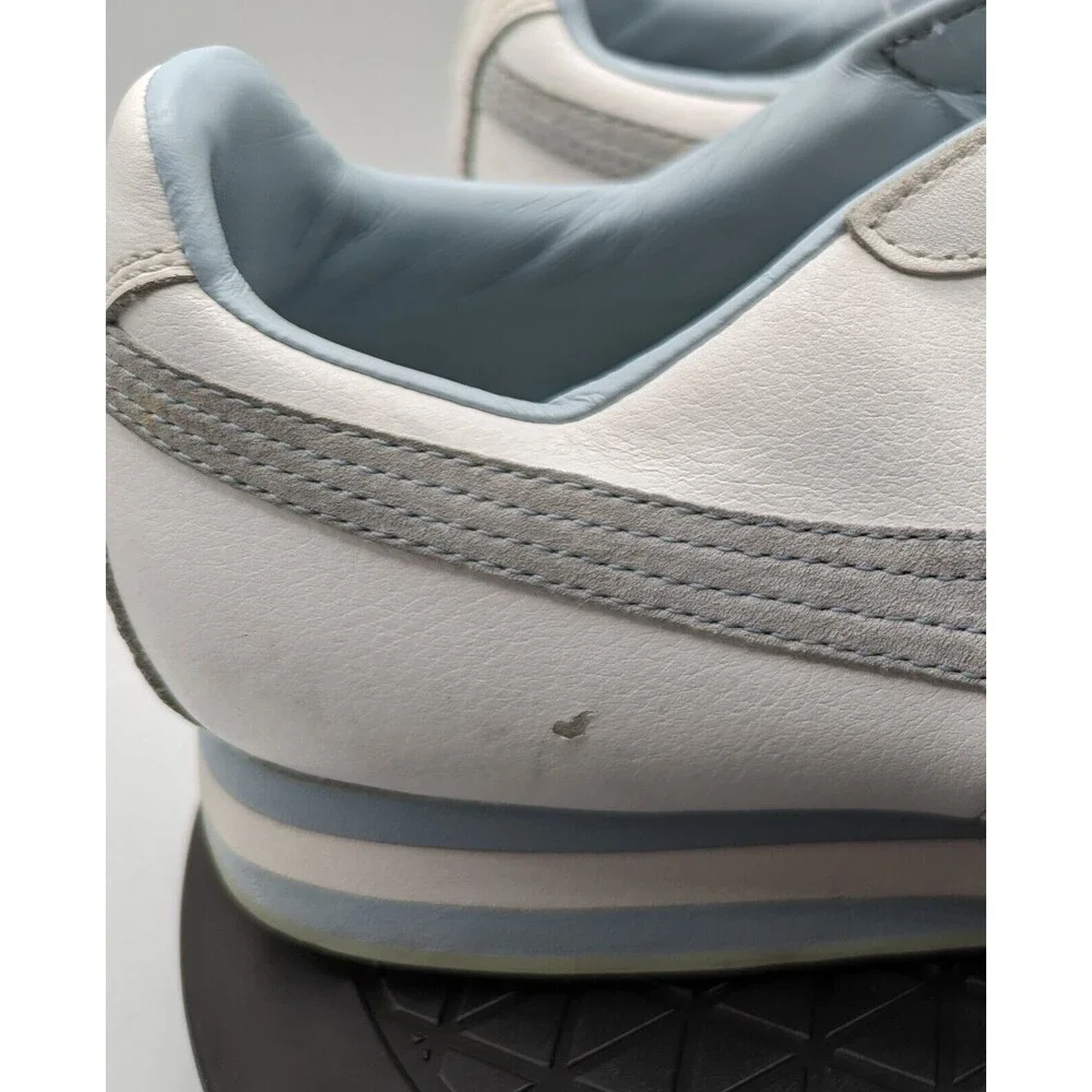 Women Size 11 PUMA TURIN light blue fog and white 342381